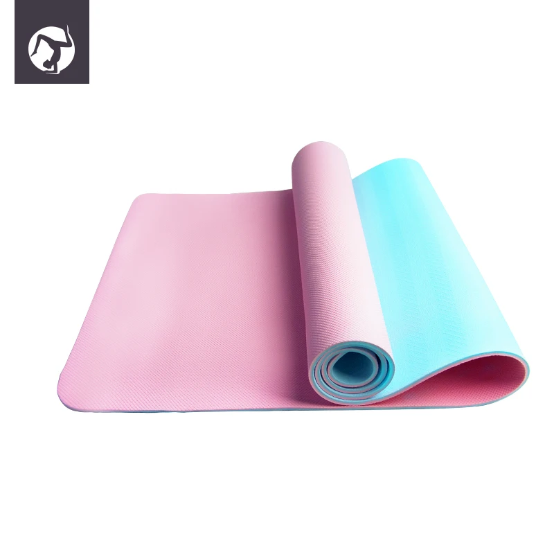 

Hot Selling Foldable Tpe Yoga Matt Travel Mat With Low Price, Blue/green/yellow/red/pink/black/gray etc