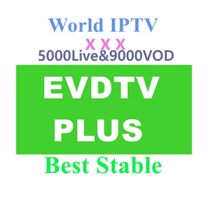 EVDTV PLUS Full world UK VIP Sports Iran USA Arabic iptv 1 3 6 12 months iptv subscription free code x x x iptv reseller panel
