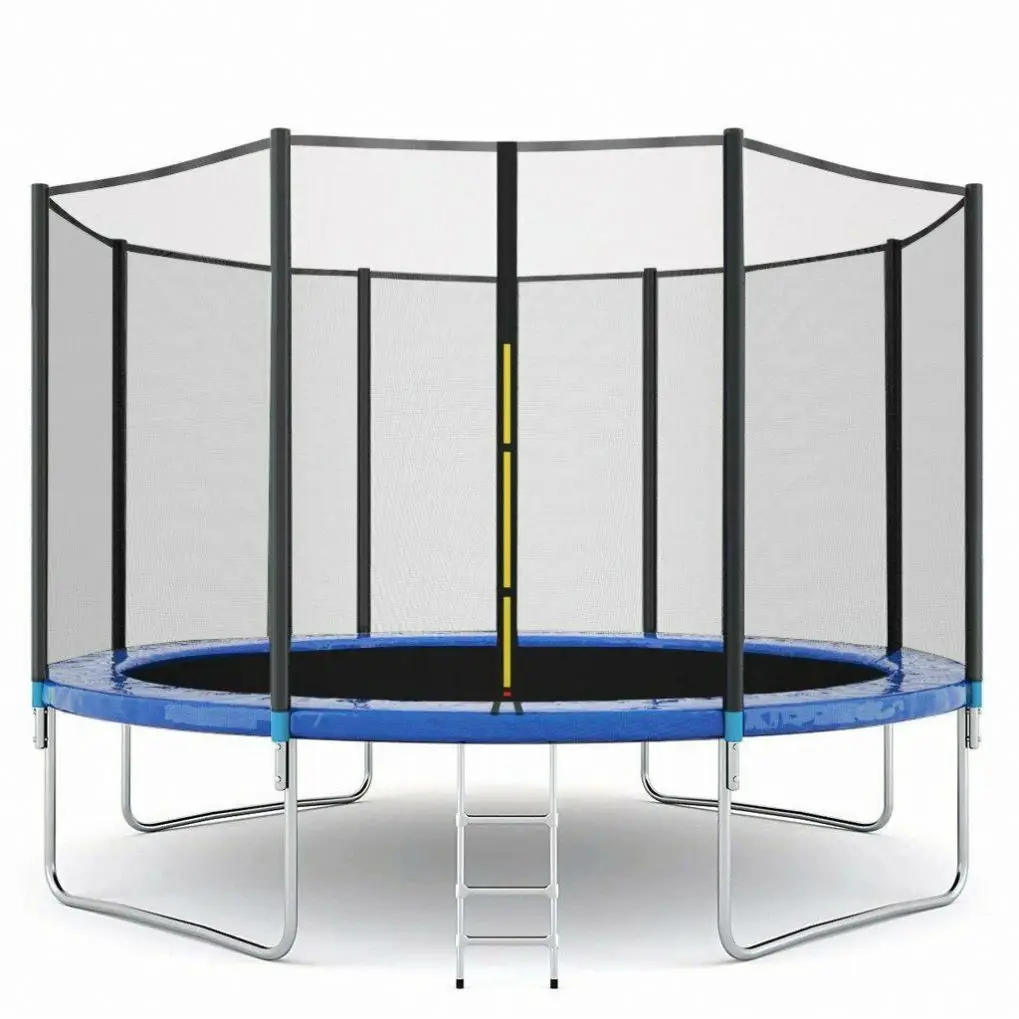 

3D Max round trampolines playground jumping bed trampoline 12ft commercial trampoline park