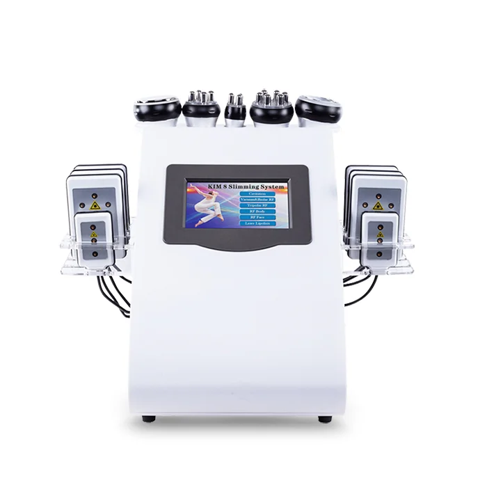 

40k ultrasonic cavitation tripolar rf double chin body slimming machine