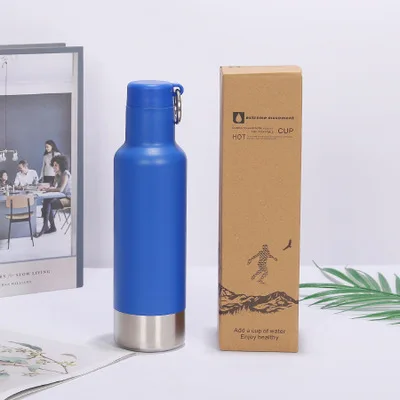 

Mikenda High Quality Double Wall Stainless Steel Vacuum Sport Water Bottle, Mix