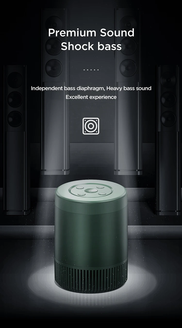 Joyroom Portable Wireless Bluetooth Speaker Mini Sound With Mirco phone TF Function - ANKUX.COM