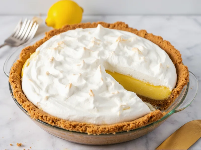 homemade lemon meringue pie