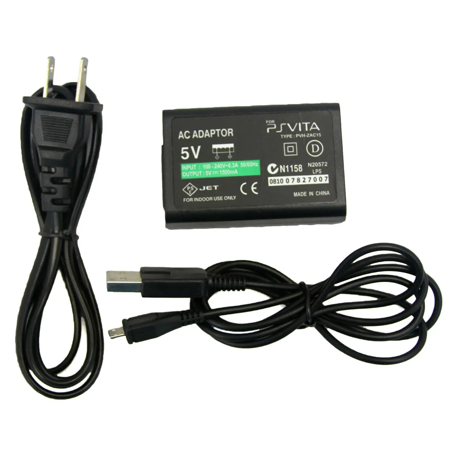 

Wall Charger AC Adapter USB power supply for Sony PS Vita PSV 2000