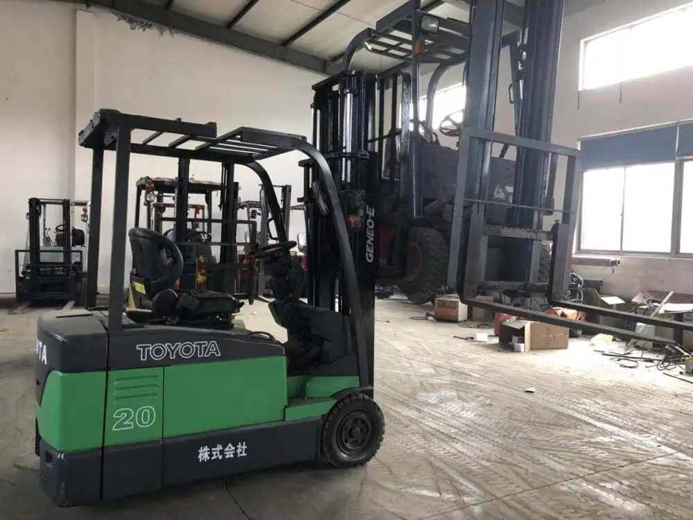 
USED JAPAN ORIGINAL ELECTRIC TOYOTA FORKLIFT FBE20 