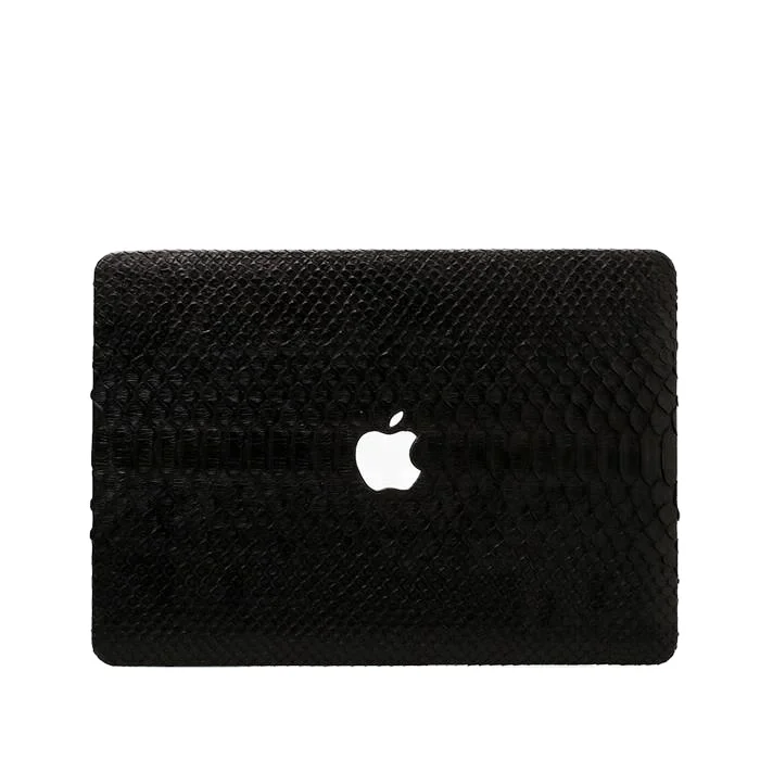 

OEM ODM Custom New Fashion Luxury Genuine Snake Skin Leather Protected Cover Case for Macbook Air Pro Laptop