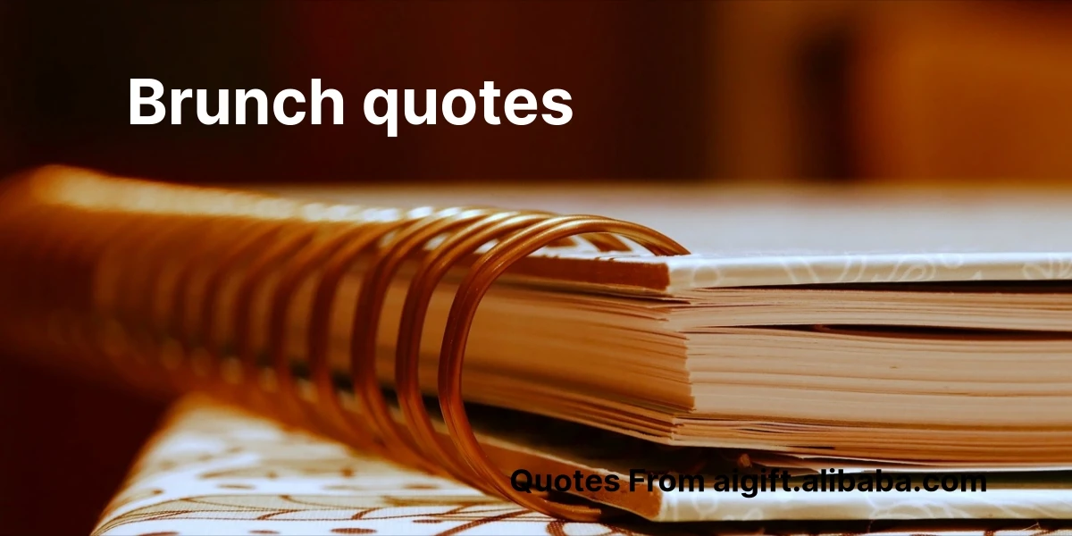 brunch quotes