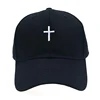 Cross Hat Embroidered Dad Hat Adjustable Structured Custom Baseball Cap Cotton for Men and Women