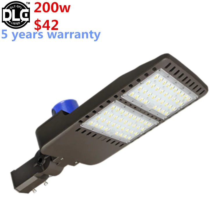 

140LM/W photocells street light price 60w 80w 100w 120w 150w 200w 250w 300w 400w led shoebox area parking lot light DLC ETL cETL