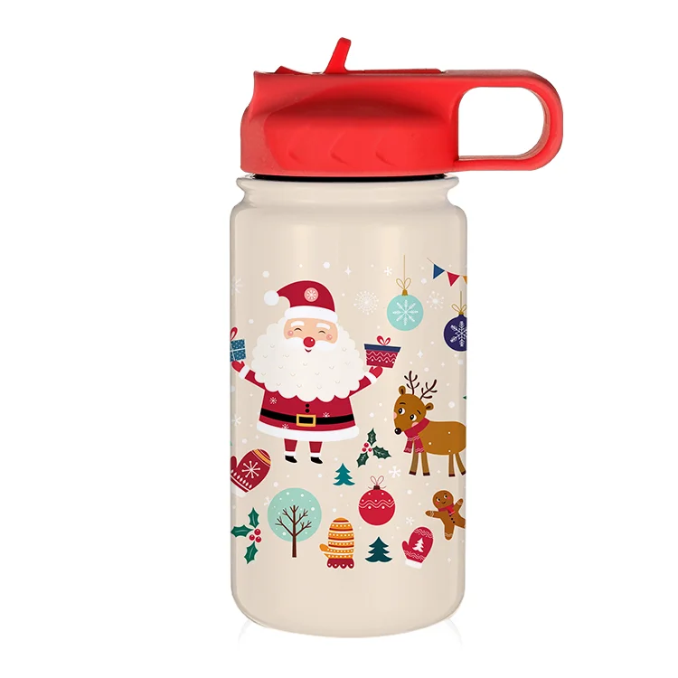 

2021 Amazon Top Sell Christmas Decoration Supplies Hydro Vacuum Flask Double Wall Water Bottles Sport