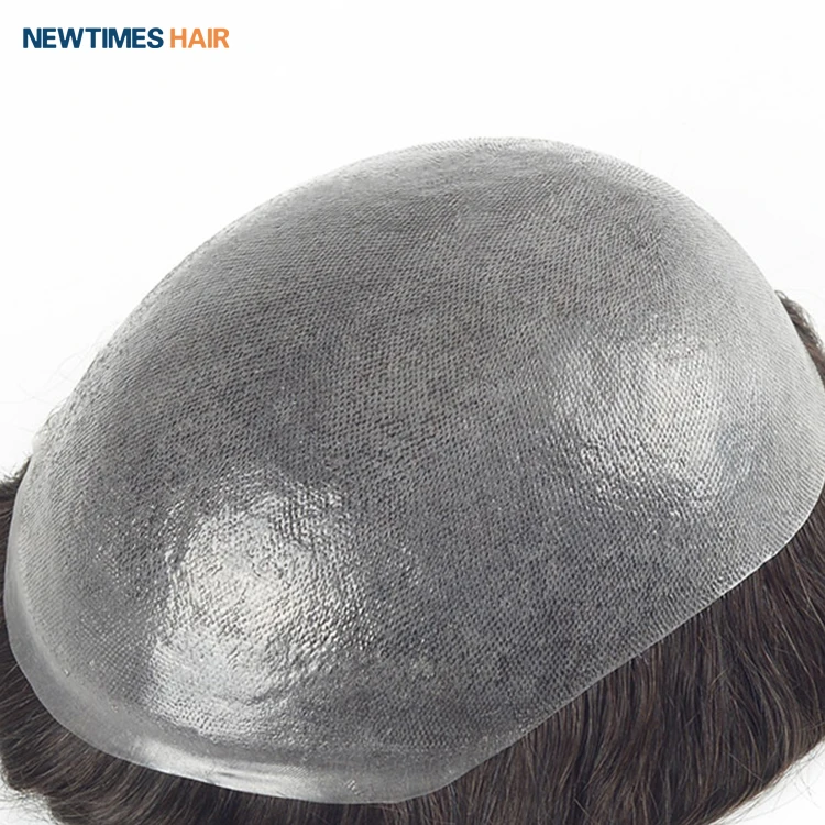 

new times hair natural super thin skin men toupee vendor human hair system wigs