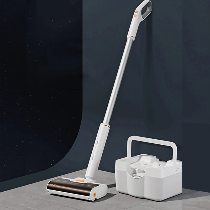 

Wholesale 2021 best design floor cleaning equipment cordless wet dry electric cordless vacuum cleaner & scrubber with bucket