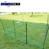 72 inch poultry durable chicken green plastic chook yard netting with poles for uk