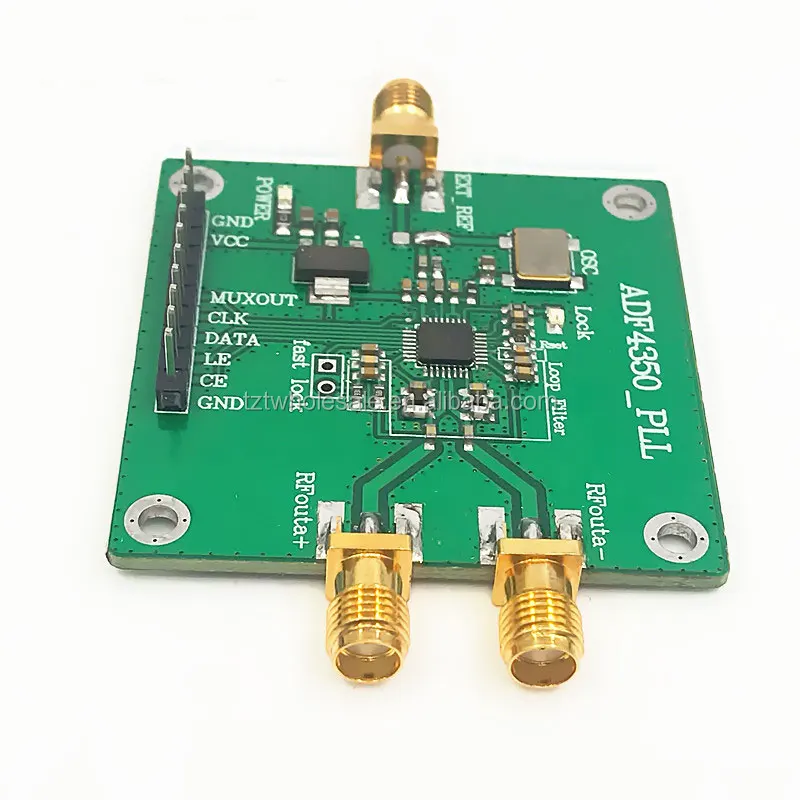 Details about   RF Signal Generator Frequency Synthesizer RF ADF4350 PLL Output 137MHz-4.4GHz xr 