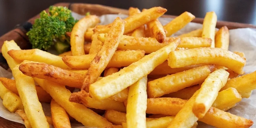 Grill Basket with Fries