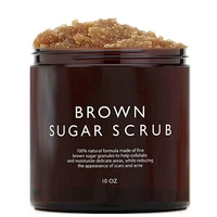 

100% Organic Exfoliating Whitening Brown Sugar Body Scrub Private Label