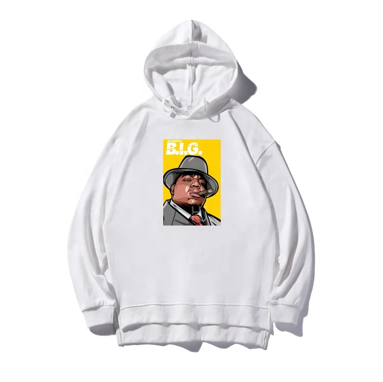 

Notorious BIG Boys Hoodies Biggie Smalls Rapper Harajuku Hip Hop Mens Tops Sportswear Aesthetic Men Women Sweatshirt Clothing, As picture show