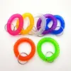 Key Holder Organizer Key Tool Coil Spring Chains Beach Keyring Bracelets SA4385