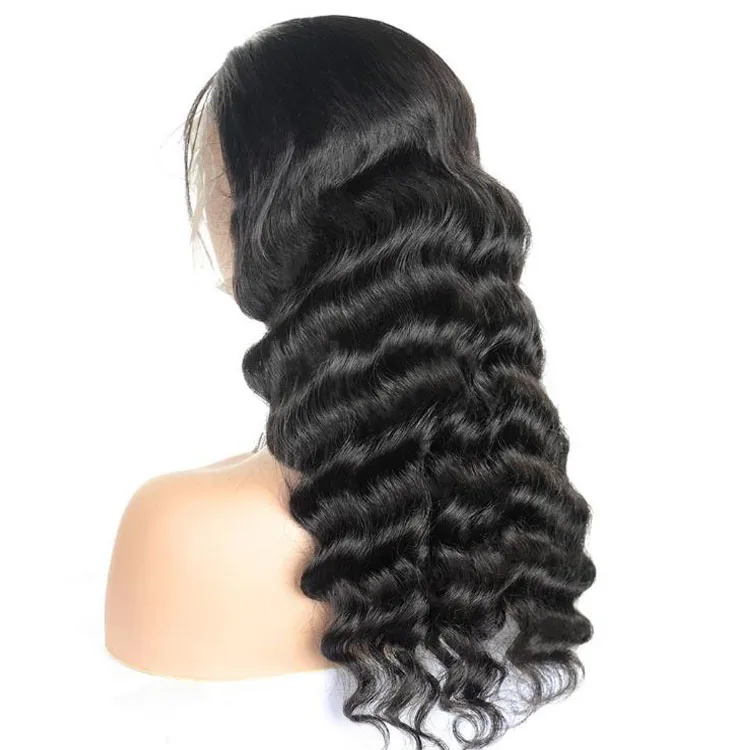 Lsy Brazilian Hair Wig 150% Density Loose Deep Wave 13x4 Lace Front wig Human Hair, Half Hand Tied Loose Wave Wig With Baby Hair Lsy Brazilian Hair Wig 150% Density Loose Deep Wave 13x4 Lace Front wig Human Hair, Half Hand Tied Loose Wave Wig With Baby Hair