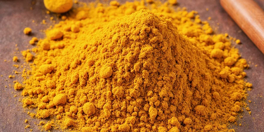 Final dish using curry powder
