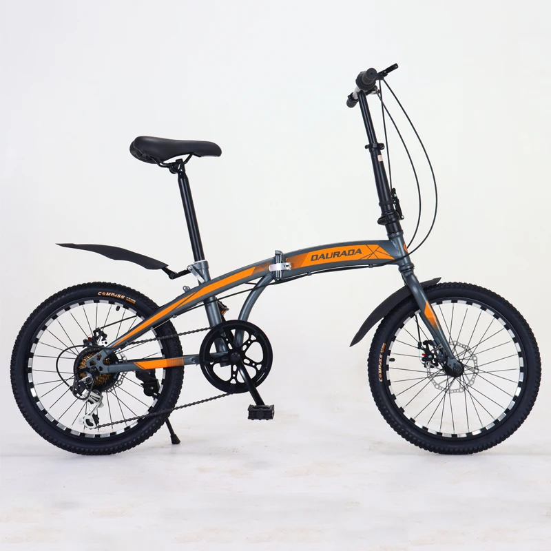 

New 6 Speed 15 Inch Steel Foldable Frame Steel Fork Foldable Handlebar Folding Bike Foldable Bike