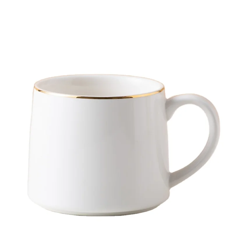 

Wholesale Custom Logo Pure Color Ceramic Office Home Coffee Mugs White Pink Colorful Sample Cups, 6 colors