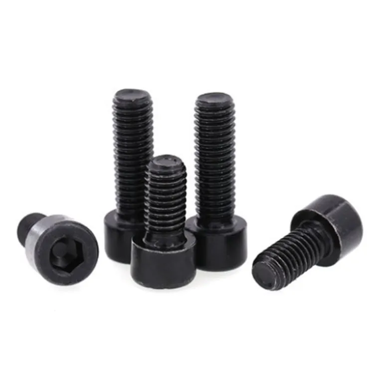 
Types of nuts bolts black 12.9 cup head stainless steel hex bolt for heavy industry 