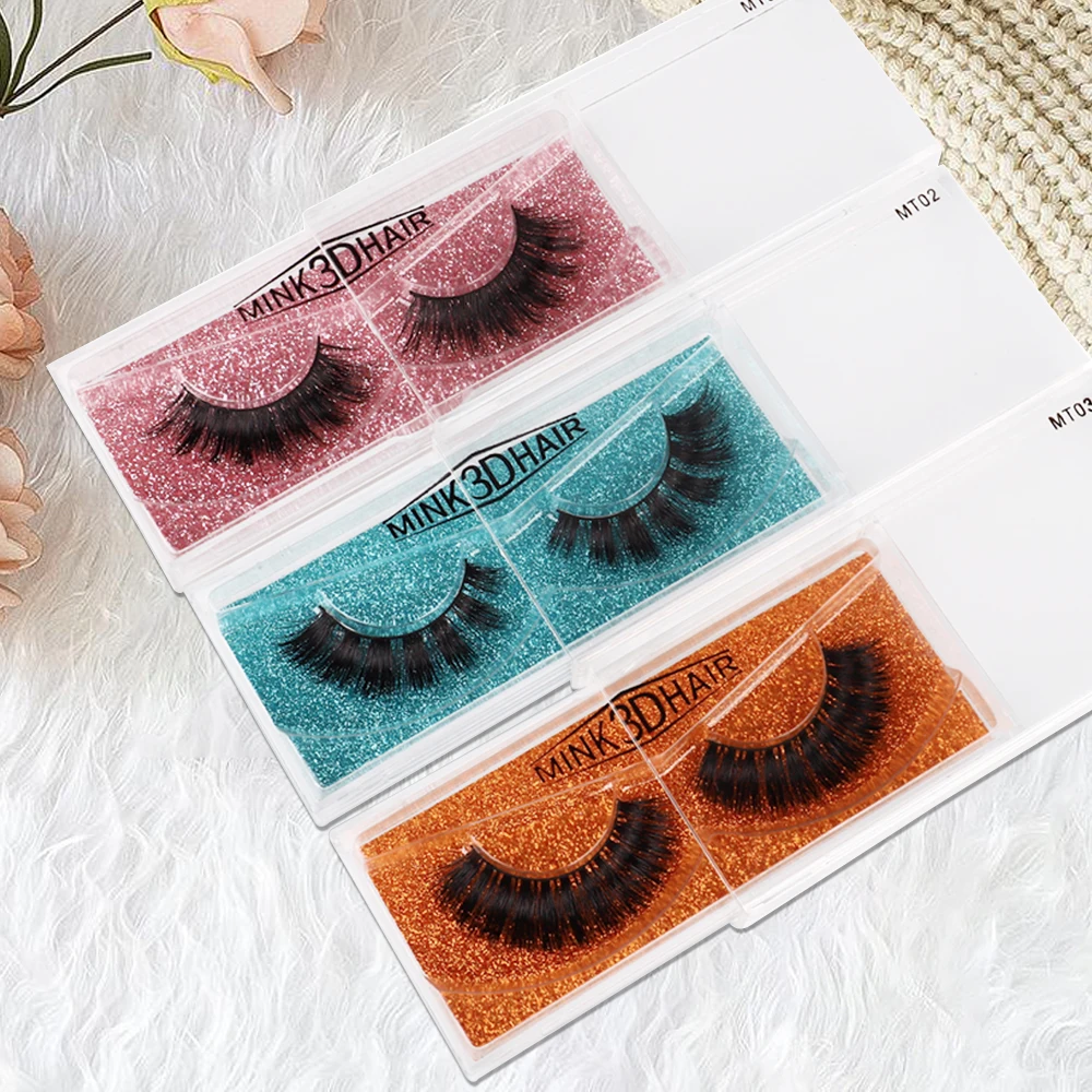 

Hot Selling Custom Lash Box Handmade 5d Real Mink Lashes 25mm Eyelashes, Natural black