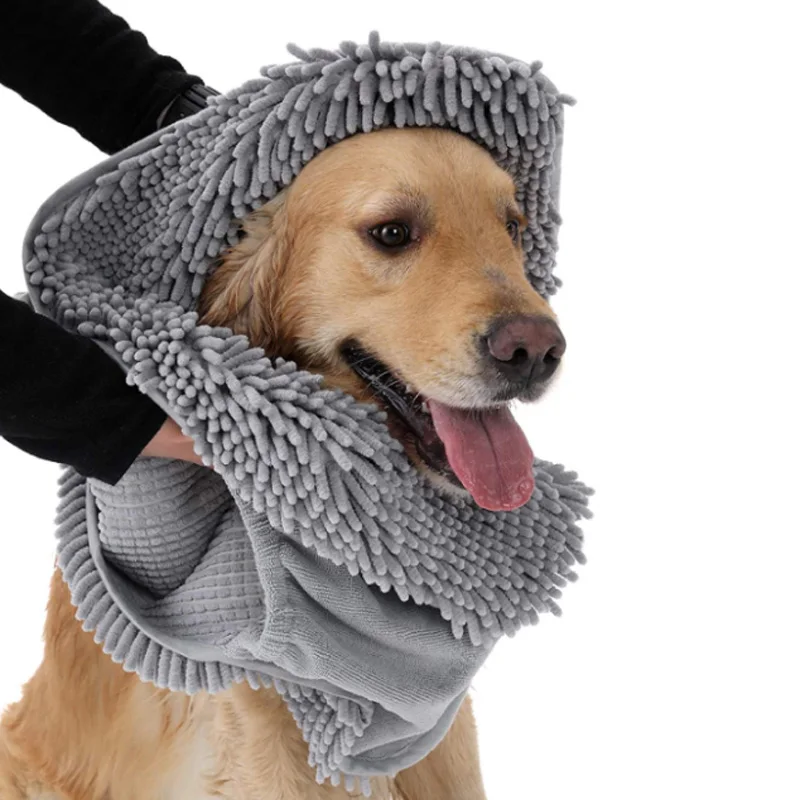 

2021 Hot Sale Microfiber Quick Dry Dog Bath Cleaning Towel Microfiber Pet Towel