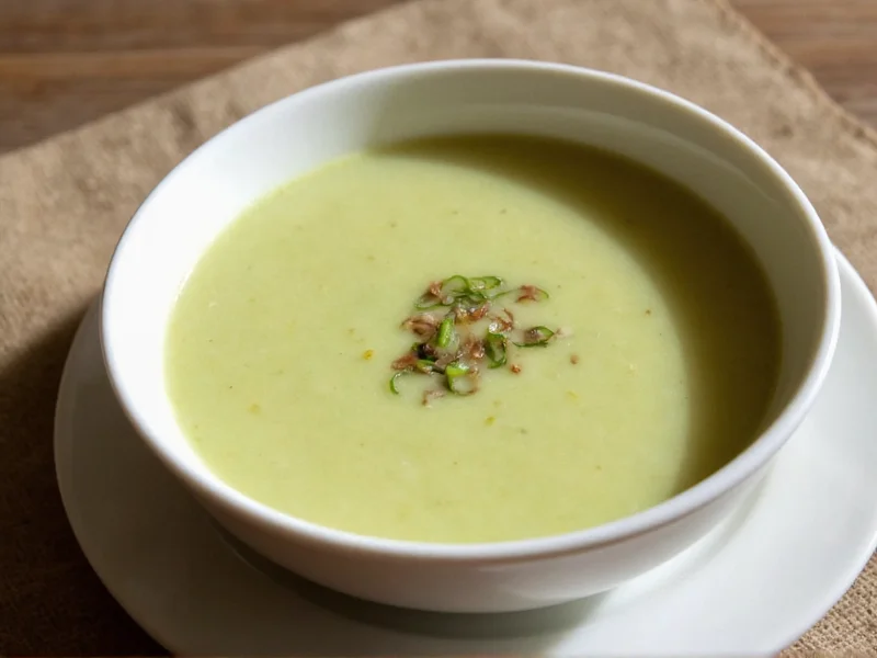 Authentic Scottish Tattie and Leek Soup Recipe