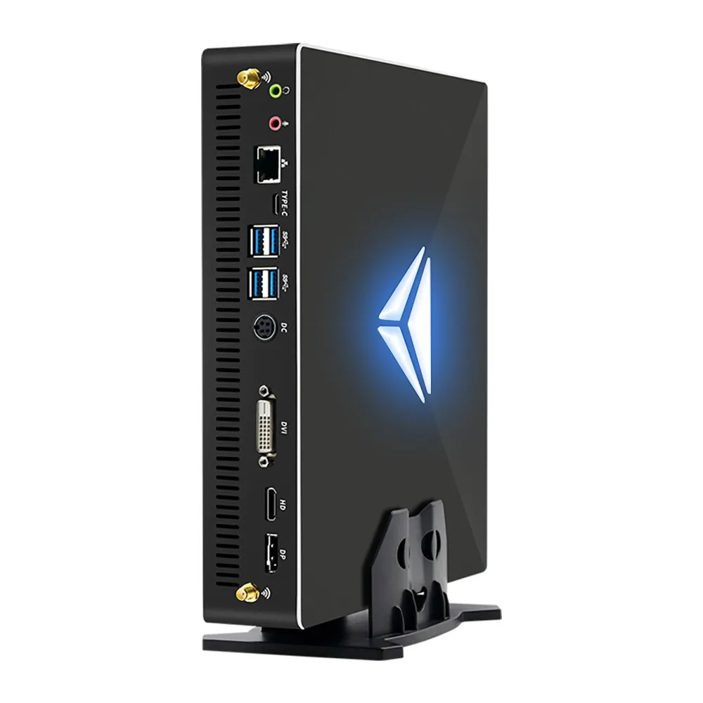 

Newest Game Mini PC 2021 In tel Core I5 10400F i3 10100F GTX 1650 4G 3200GHz DDR4 NVMe SSD Win10 9260 AC 1.8G Network Card