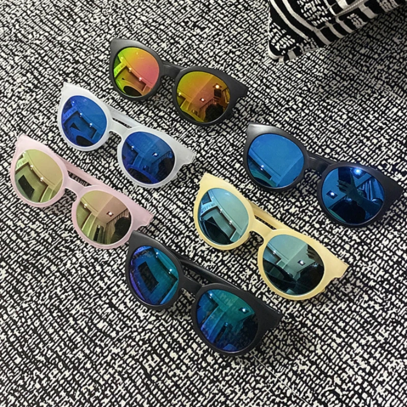 Lucky MN1376 New Fashion Kids Shades Sunglasses Children Round Sunglasses Boys Girls Sun Glasses