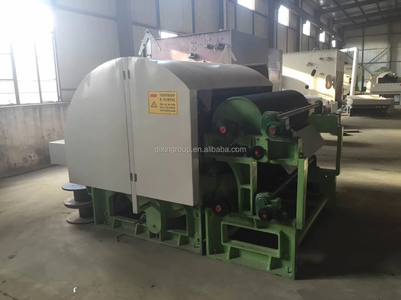 
QILIN Nonwoven double cylinder double doffer carding machine 