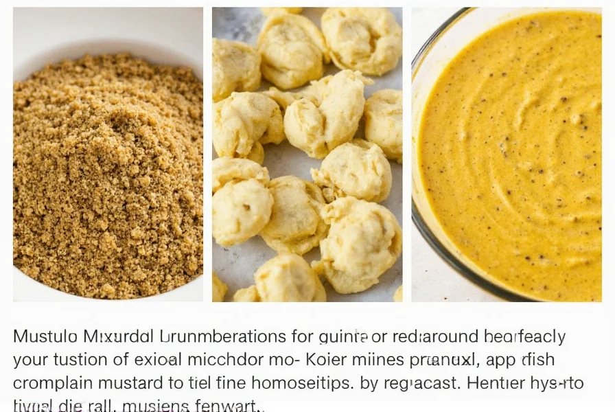 Mustard Alternatives Table