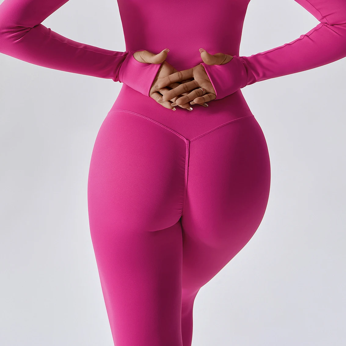 YIYI Naked Feeling High Stretchy Workout Leggings Girls High Waist Tummy Control Tights Pants Female Women Sport Leggings