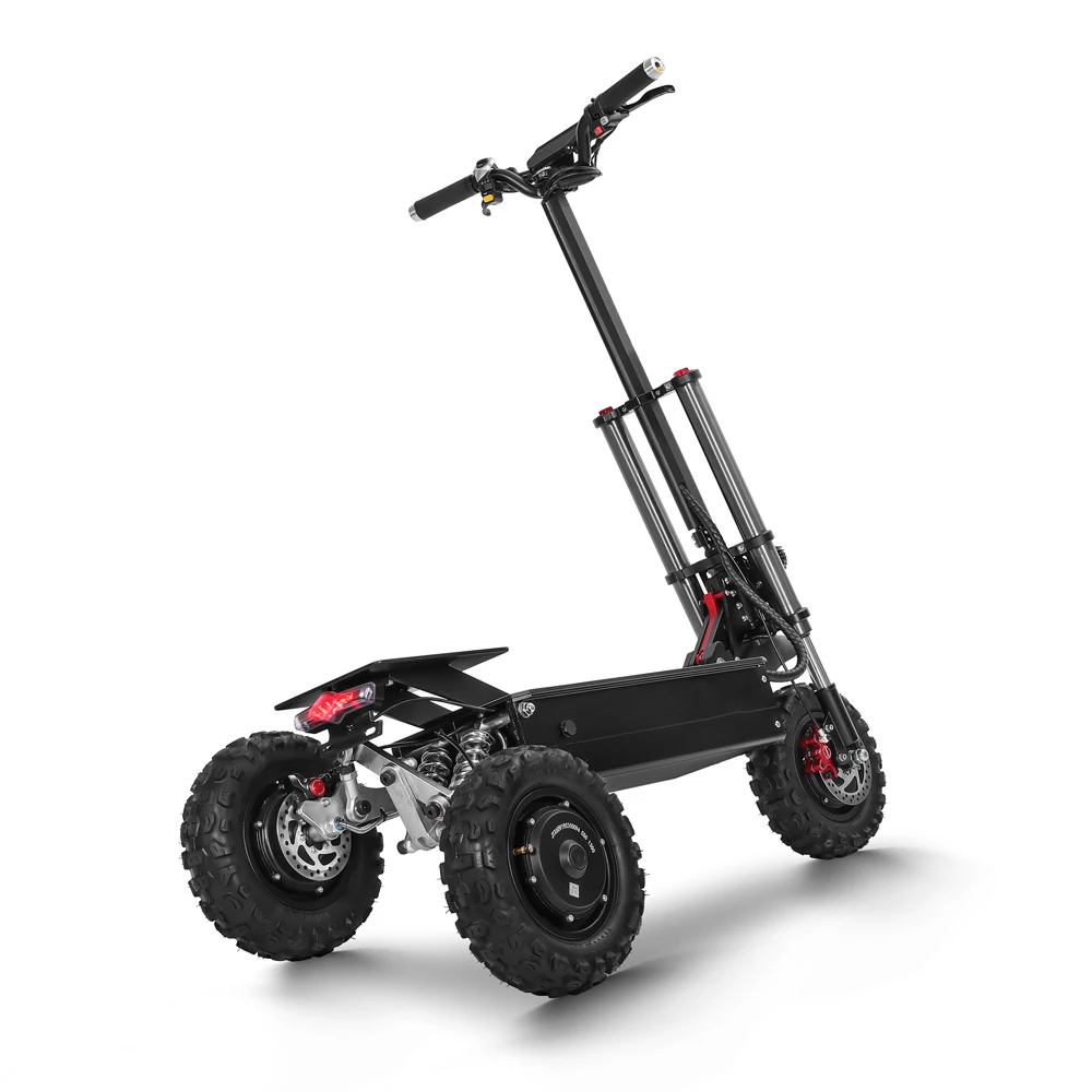 

NEW Style 1200W*3 60V 18650 Battery Off road Three Wheel Electric Scooter