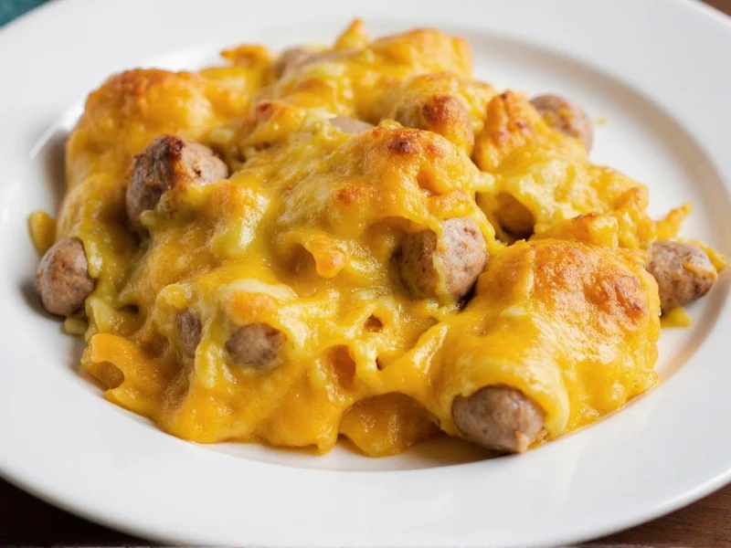sausage egg and cheese casserole
