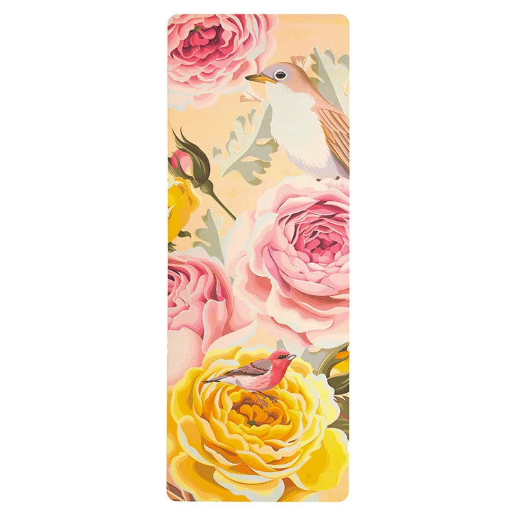 

Manufacturer Superior PU Eco Friendly OEM Natural Rubber Sublimation Custom Print Hot Yoga Mat