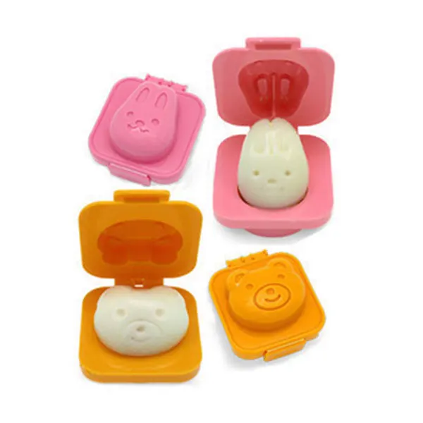 

Food Grade Plastic Animal Shaped Colorful DIY Sushi Rice Tools Spoon Rice Ball Molds Rice Sushi Making set Balls Maker Mould, Pantone color