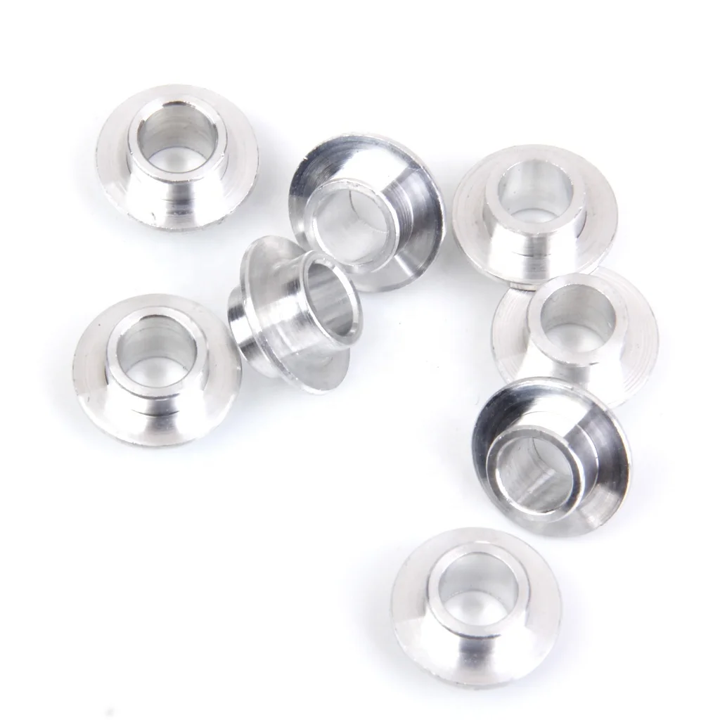 

Skateboard Scooter Quad Roller Inline Speed Skate Wheel Bearing Spacers Silver
