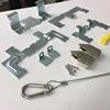 White Powder Coating Corner Fitting Access Panel Acecssory