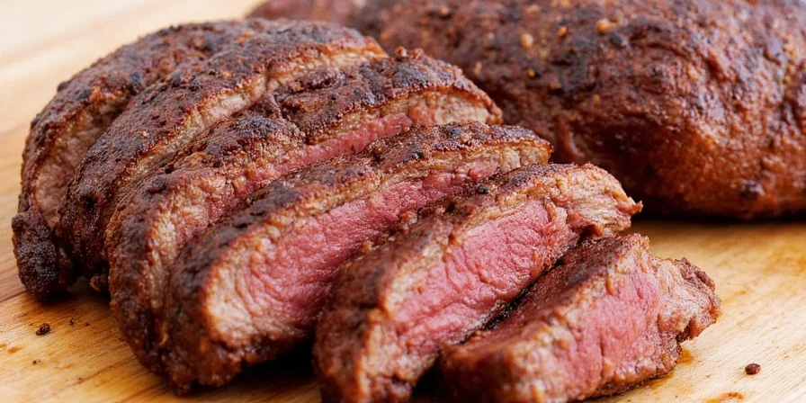 Barbacoa Spices on Wooden Table