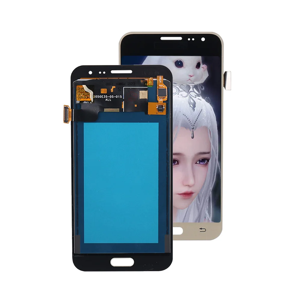 

Mobile Phone Lcd Display Accessories Galaxy J3 For Samsung Lcd Glass TFT INCELL OLED, Black/white