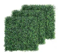 

Artificial Plant Wall Vertical Garden Panel Decor Foliage Hedge Artificial Boxwood Hedge Fake Vertical Garden Green Wall