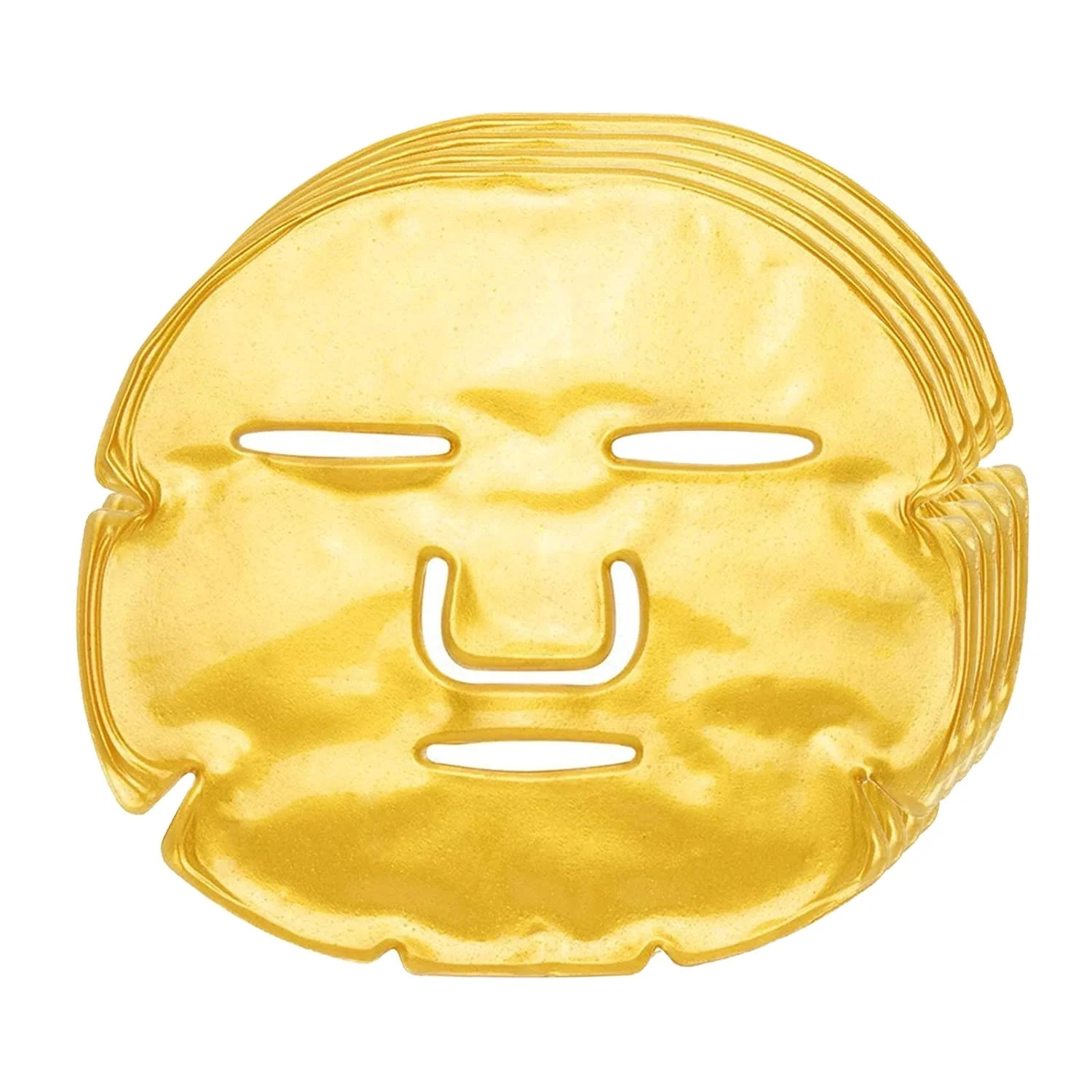 

Custom Logo Private Label 24K Gold Facial mask Beauty Treats crystal hydrogel Facial Sleeping Mask, White