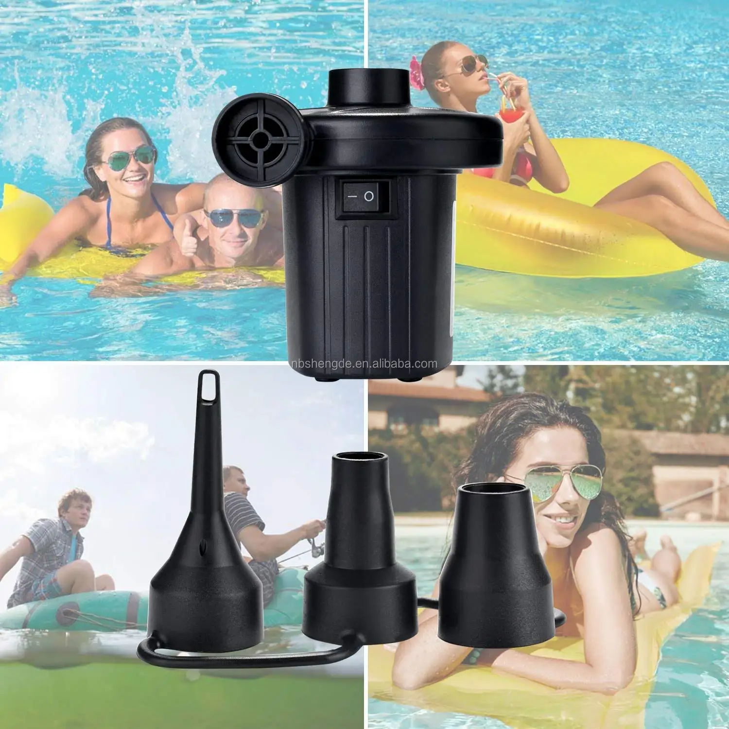 pool raft inflator