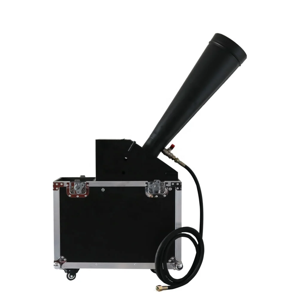 Color Paper Cannon Blaster Compressed Air Electric Hand Control Co2 Jet Stage Blower Confetti