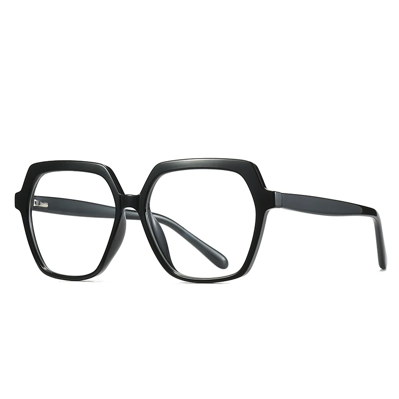 

Frame Custom Logo Frames Women Transparent Blue Light Blocking Glasses, Shown