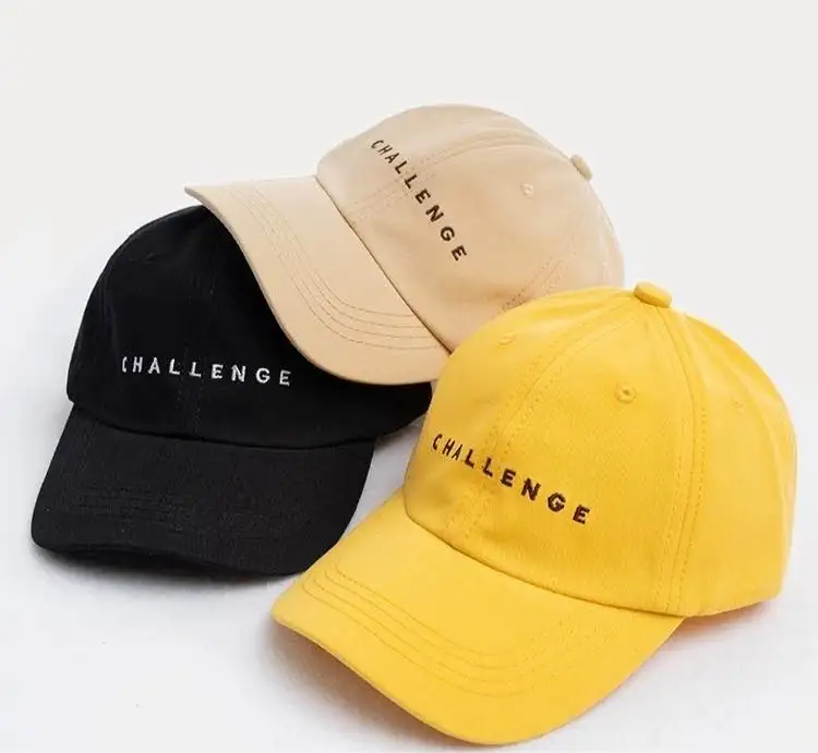 Children Baseball Caps Simple Design Breathable Summer Caps Custom