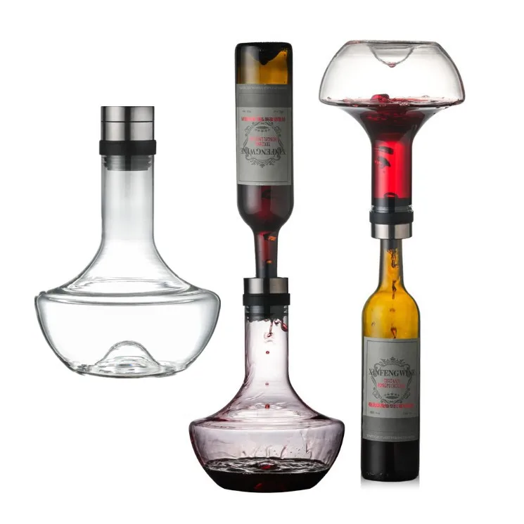 1800ml Elegant Crystal Glass Swan Shaped Red Wine Decanter Wine